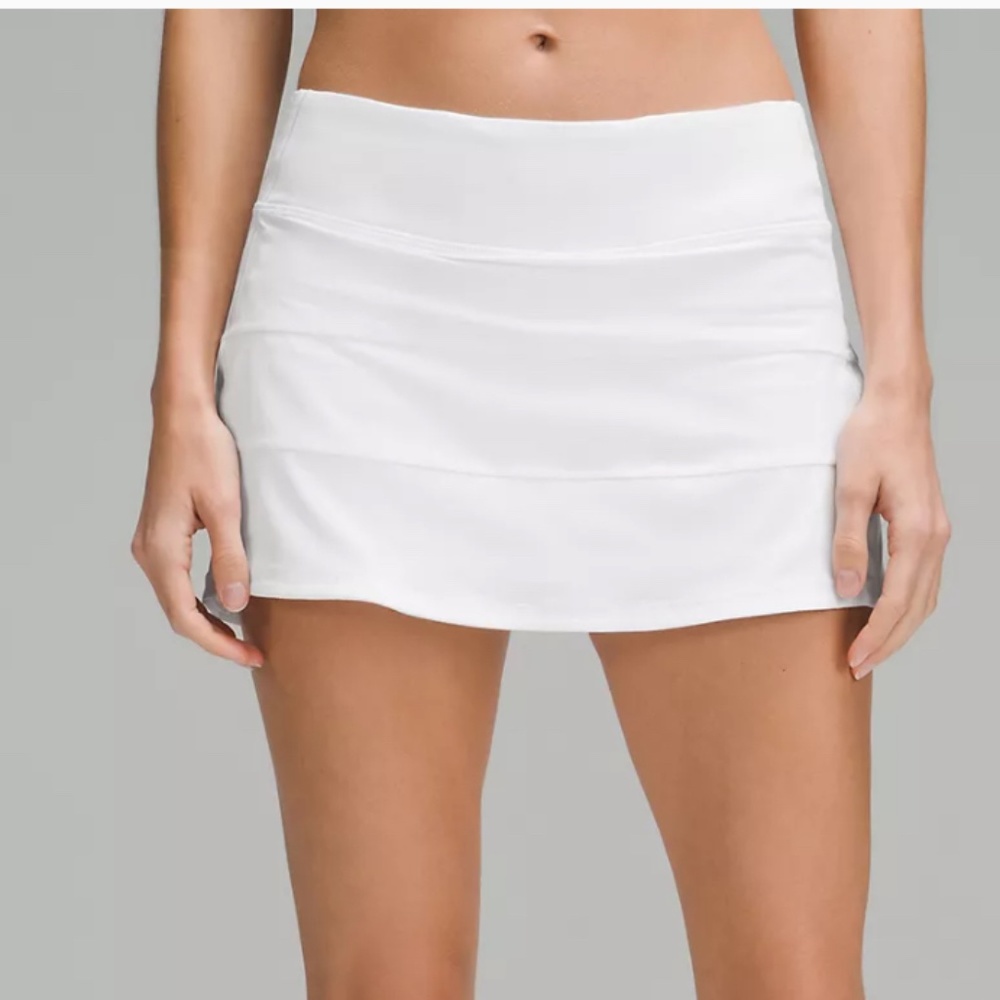 White Lululemon skirt size 2